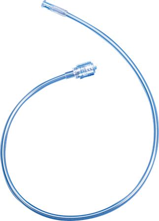 DEROYAL NON-BRAIDED HP INJECTOR LINES 1000 PSI 48" MALE TO LUER LOCK (PACKAGING - CASE OF 10)