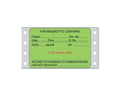 PDC Label Dot Matrix Paper Permanent This Bag/bottle 3"x1.9375 Fl. Green 2500 per Case | HPFGP01