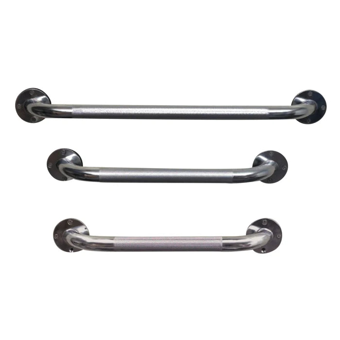 Institutional Steel Knurled Grab Bar (Packaging - Each)