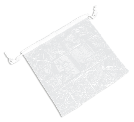 Deroyal Isolation Bag, Clear, 20” x 20” (Packaging - Case of 40)