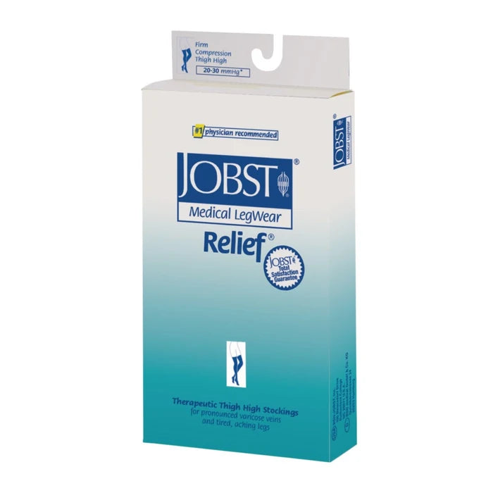 Jobst Relief Medical Legwear, Thigh High Closed Toe