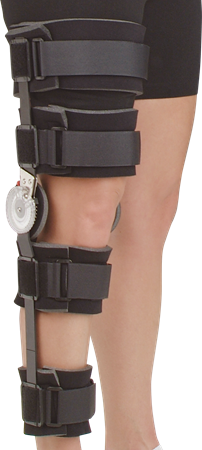 DEROYAL TRANSITION KNEE BRACE (PACKAGING - EACH) (LENGTH ADJUSTMENT - 23” - 17”)