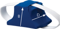 DEROYAL KNEE WEDGE (PACKAGING - EACH OF 1) (SIZE - UNIVERSAL)