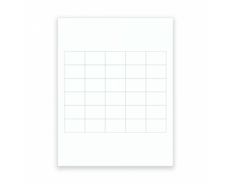 PDC Laser Cryo Label 1-1/2" x 1", 30 per Sheet, 100 Sheets per Box | LASCR7
