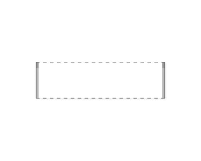 PDC Label Optifill Direct Thermal Paper Permanent 3" Core 3 1"/2"x1 White 5000 per Roll | LDTP01