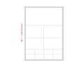 PDC Label SMS Direct Thermal Paper Permanent 3" Core 4-1/4" X 6" White 500 per Roll, 4 Rolls per Case | LDWHP11