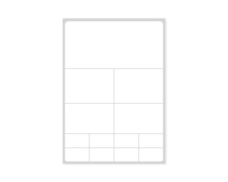 PDC Label SMS Direct Thermal Paper Permanent 3" Core 4-1/4" X 6" White 1000 per Roll, 2 Rolls per Case | LDWHP12