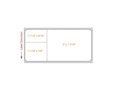 PDC Label Misys/Sunquest Direct Thermal Paper Permanent 3" Core 3 1/16"x1 7/16" White 1200 per Roll, 5 Rolls per Case | LDWHP134