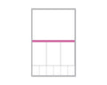 PDC Label Meditech Direct Thermal Paper Permanent 3" Core 3 3/8"x5 1/4" Purple 1000 per Roll, 2 Rolls per Case | LDWHP154