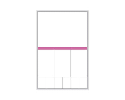 PDC Label Meditech Direct Thermal Paper Permanent 3" Core 3 3/8"x5 1/4" Purple 1000 per Roll, 2 Rolls per Case | LDWHP154