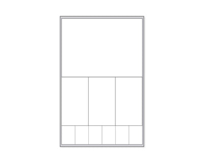PDC Label Meditech Direct Thermal Paper Permanent 1" Core 3 3/8"x5 1/4" White 500 per Roll | LDWHP165