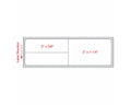 PDC Label Meditech Direct Thermal Paper Permanent 1" Core 4"x1 1/4" White 1000 per Roll, 8 Rolls per Case | LDWHP58