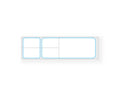PDC Label Misys/Sunquest Direct Thermal Paper Permanent 3" Core 4 1/8"x1 3/16" Blue 4300 per Roll, 2 Rolls per Case | LDWHP94
