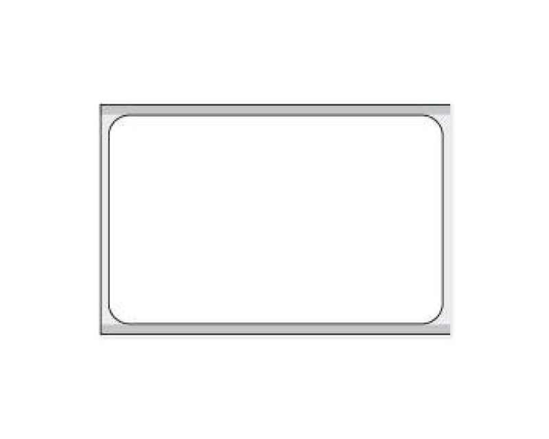 PDC Label Direct Thermal Synthetic Permanent 3/4" Core 2"x1 1/4" White 333 per Roll | LDWHPK016