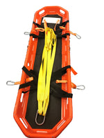 MTR Break-Apart Litter Basket Stretcher Kit With Bridle, Carabiners, And Buckles (Kit - With extrication Bridle)