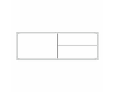 PDC Label Meditech Direct Thermal IR Paper Permanent 3" Core 4"x1 1/4" White 3600 per Roll |  LMED51