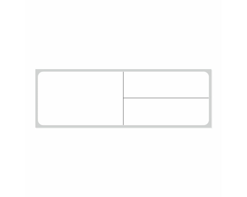 PDC Label Meditech Direct Thermal IR Paper Permanent 3" Core 4"x1 1/4" White 3600 per Roll |  LMED51