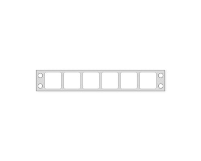 PDC Slide Label Dot Matrix Paper Permanent 15/16" X 15/16" White, 25000 per Case | LMIC157