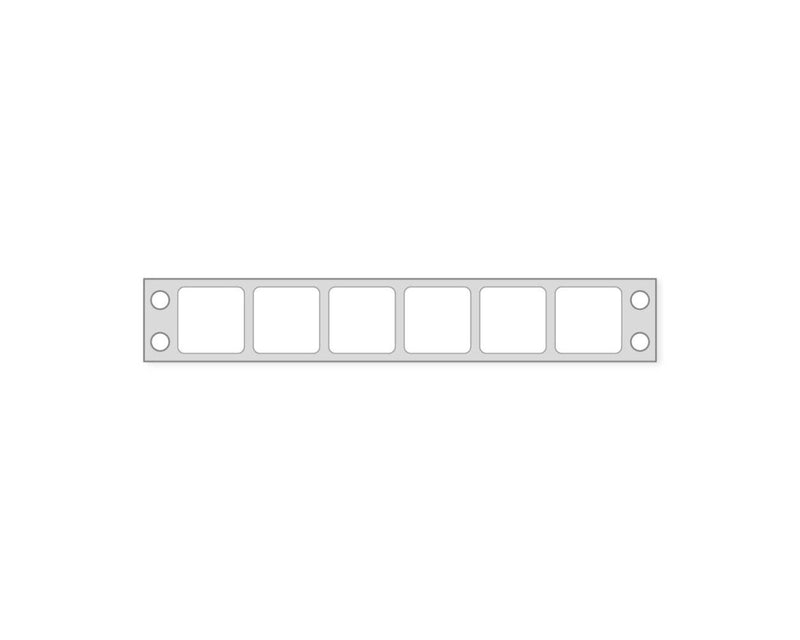 PDC Slide Label Dot Matrix Paper Permanent 15/16" X 15/16" White, 25000 per Case | LMIC157