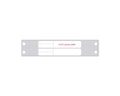 PDC Label Misys/Sunquest Dot Matrix Paper Permanent 2 5/8"x13/16" White 5000 per Case | LSQ134