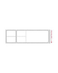 PDC Label Misys/Sunquest Direct Thermal IR Paper Permanent 3" Core 4 1/8"x1 3/16" White 4300 per Roll, 2 Rolls per Case | LSQW14
