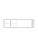 PDC Label Misys/Sunquest Direct Thermal IR Paper Permanent 3" Core 4 1/8"x1 3/16" White 4300 per Roll, 2 Rolls per Case | LSQW14