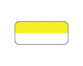 PDC Label Thermal Transfer Piggyback Paper Permanent 3" Core 1-3/4" X 3/4" White with Yellow 8000 per Roll | LTPB622