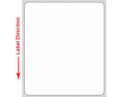 PDC Label VA Direct Thermal Synthetic Permanent 3" Core 3" x 3-1/2" White 1000 per Roll, 4 Rolls per Case | LVA44