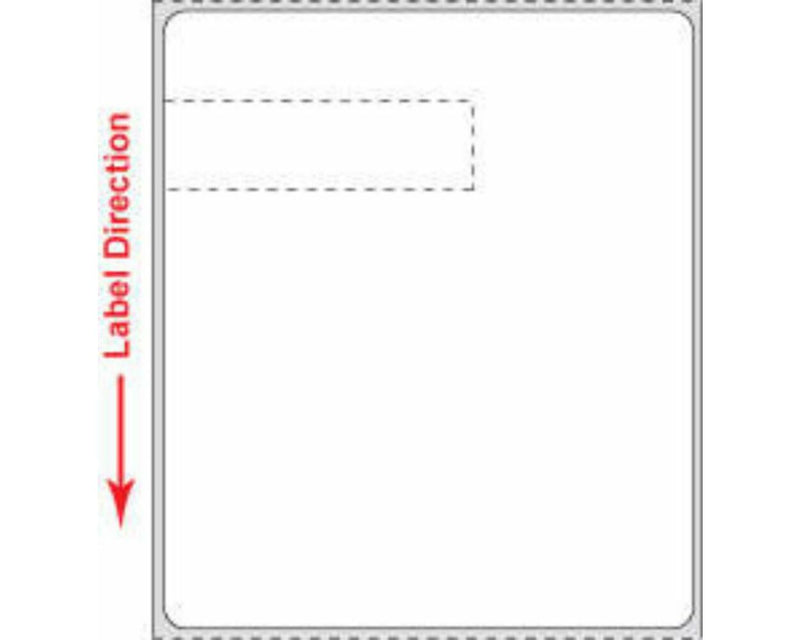 PDC Label VA Direct Thermal Paper Permanent 3" Core 3" x 3-1/2" White 1700 per Roll | LVA45