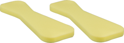 DEROYAL LEG PAD (DIMENSIONS - 17.6” x 7” x 1”) (COMPRESSION - NON-COMPRESSED/FLAT) (PACKAGING - 36 PAIR/CASE)