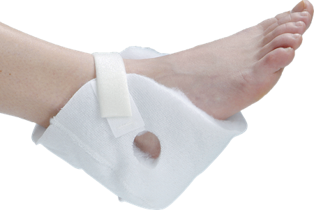 DEROYAL HEEL AND ELBOW PROTECTORS - HALF FOOT DESIGN (PACKAGING - PAIR OF 1) (SIZE - UNIVERSAL)