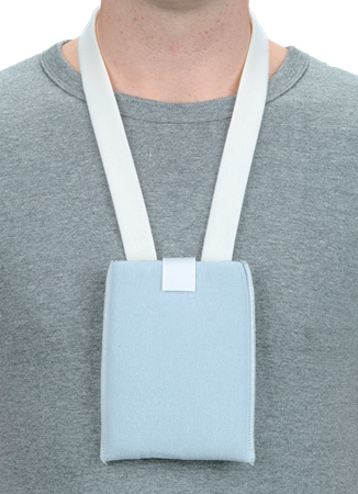 DEROYAL FOAM TELEMETRY POUCH WITH TORSO STRAP (PACKAGING - CASE) (DIMENSIONS - 6” L x 5” W)
