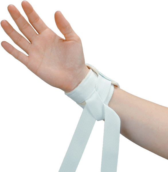 DEROYAL WRAP AROUND FLANNEL LIMB HOLDERS (PACKAGING - PAIR OF 1)