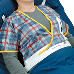 DEROYAL CRISS-CROSS VEST (PACKAGING - EACH) (STYLE - White Poly)