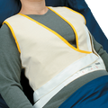 DEROYAL CRISS-CROSS VEST (PACKAGING - EACH) (STYLE - White Poly)
