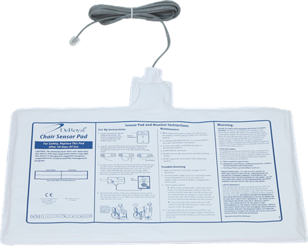 DEROYAL BED SENSOR PADS (PACKAGING - CASE OF 15) (SIZE - 10” W x 30” L)