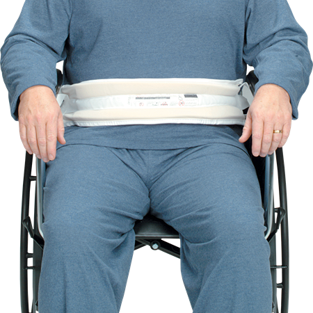 DEROYAL FOAM WHEELCHAIR BELT BUCKLES (PACKAGING - EACH) (SIZE - UNIVERSAL) ((DIMESIONS - 23” L X 4” W)