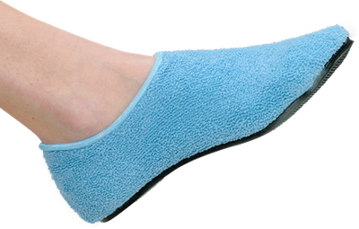 DEROYAL RUBBER SOLE SLIPPERS (PACKAGING - CASE) (COLOR - LIGHT BLUE)