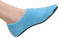 DEROYAL RUBBER SOLE SLIPPERS (PACKAGING - CASE) (COLOR - LIGHT BLUE)
