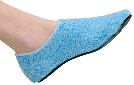 DEROYAL RUBBER SOLE SLIPPERS (PACKAGING - CASE) (COLOR - LIGHT BLUE)