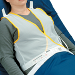 DEROYAL CRISS-CROSS VEST (PACKAGING - EACH) (STYLE - White Poly)