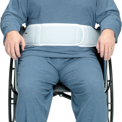 DEROYAL FOAM WHEELCHAIR BELT WITH HOOK AND LOOP CLOSURE WITHOUT HANDLE (PACKAGING - EACH) (SIZE - UNIVERSAL) (DIMENSIONS - 84” L x 5” W)