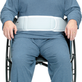 DEROYAL FOAM WHEELCHAIR BELT WITH HOOK AND LOOP CLOSURE WITH HANDLE (PACKAGING - EACH) (SIZE - UNIVERSAL) (DIMENSIONS - 84” L X 5” W)