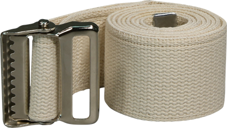DEROYAL HEAVY-DUTY GAIT BELT (COLOR - YELLOW) (PACKAGING - EACH OF 1)