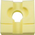 DEROYAL SLOTTED HEAD POSITIONER COMPRESSED (DIMENSIONS - 9” x 8” x 4”) (PACKAGING - 12/CASE)