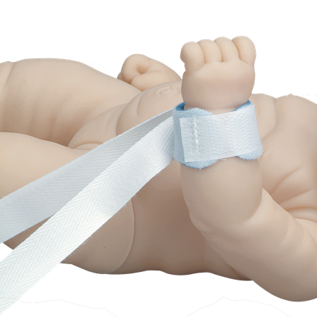 DEROYAL DOUBLE-STRAP INFANT LIMB HOLDER (PACKAGING - Pair/Case of 12)