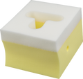 DEROYAL SOFT HEAD POSITIONER WITH TRACH HOLE (DIMENSIONS - 10¾” x 9½” x 7”) (PACKAGING - CASE)