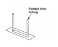 Fastener Self Adhesive Medi Clip Base Only Reflect Yellow and White - 100 per Box | MC3