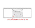PDC Label Direct Thermal (Paper, Permanent) 1" Core 4"x1 1/4" White - 1000 per Roll | MD6000