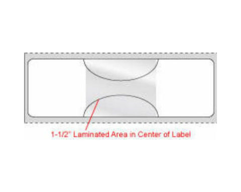 PDC Label Direct Thermal (Paper, Permanent) 1" Core 4"x1 1/4" White - 1000 per Roll | MD6000